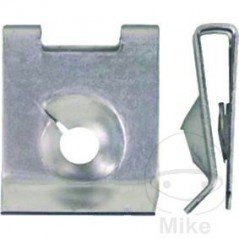 JMP Juego 10 tuercas metálicas carrocería 4.8 MM 481.01.45