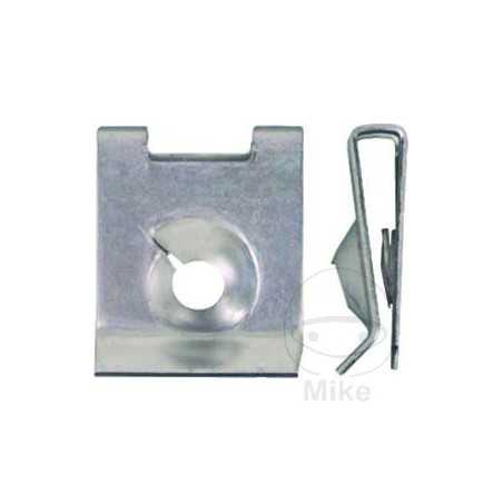 JMP Juego 10 tuercas metálicas carrocería 4.8 MM 481.01.45