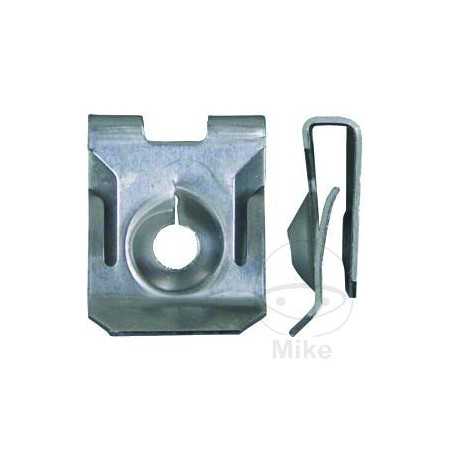 JMP Juego 10 tuercas metálicas carrocería 4.8 MM 481.01.46