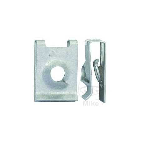 JMP Set of 10 metal body nuts 4.8 MM 481.01.49