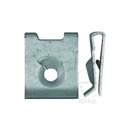 JMP Juego 10 tuercas metálicas carrocería 4.8 MM 481.01.50