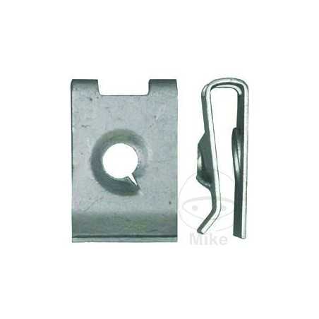 JMP Juego 10 tuercas metálicas carrocería 4.8 MM 481.01.54