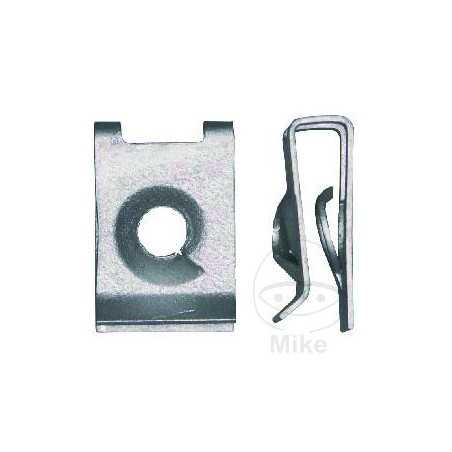 JMP Juego 10 tuercas metálicas carrocería 4.8 MM 481.01.55