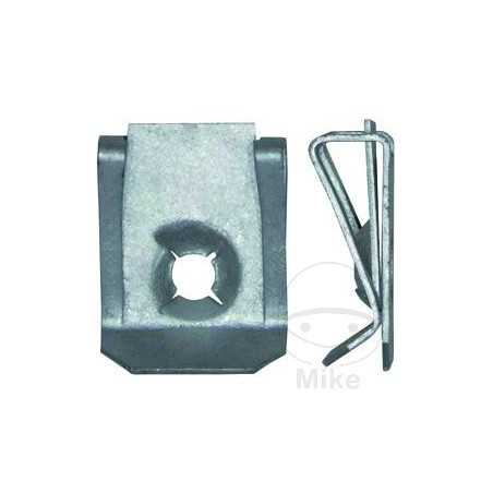 JMP Juego 10 tuercas metálicas carrocería 4.8 MM 481.01.60