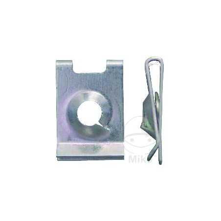 JMP Juego 10 tuercas metálicas carrocería 4.8 MM 481.01.61