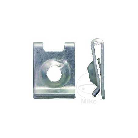 JMP Juego 10 tuercas metálicas carrocería 4.8 MM 481.01.64