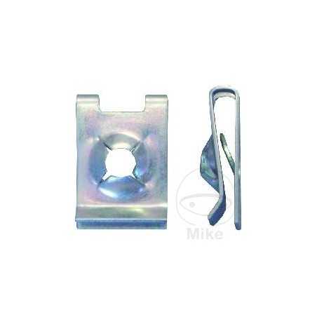 JMP Set of 10 metal body nuts 4.8 MM 481.01.66