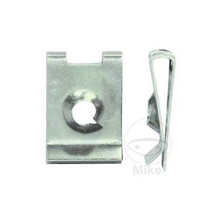 JMP Juego 10 tuercas metálicas carrocería 4.8 MM 481.01.69