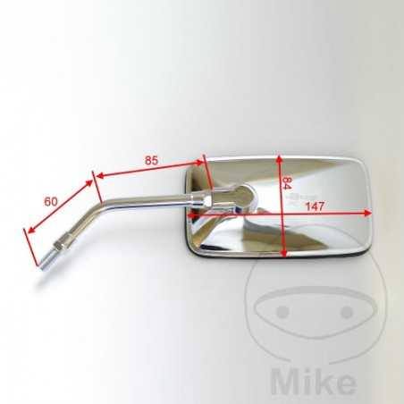 JMP Espejo retrovisor derecho para moto 713.97.10