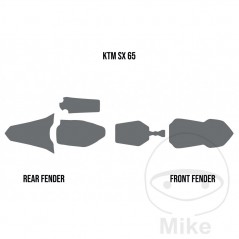 TWIN AIR Anti-mud foam kit for fenders 716.28.36