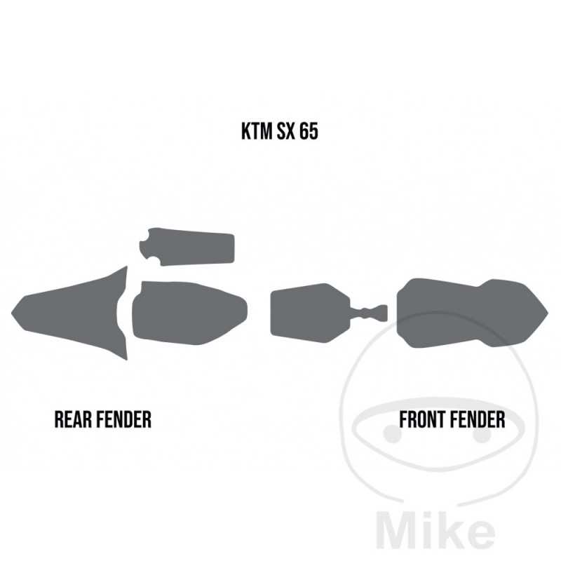 TWIN AIR Anti-mud foam kit for fenders 716.28.36