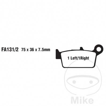 EBC Pastillas de freno estándar SCOOTER 732.00.83