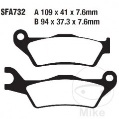 EBC Standard brake pads SCOOTER 732.01.52