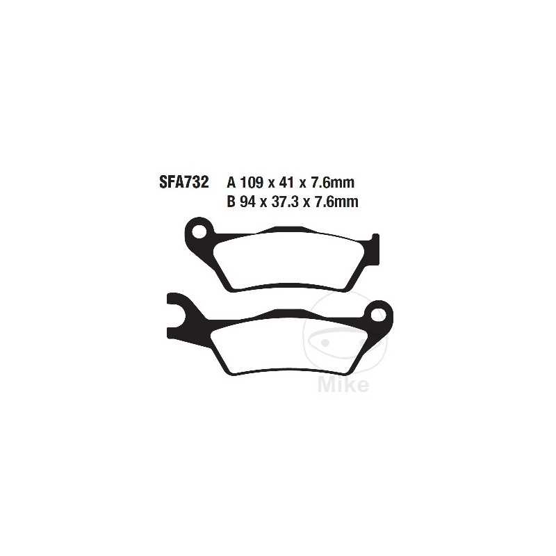 EBC Standard brake pads SCOOTER 732.01.52