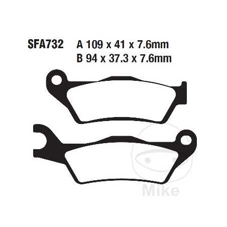 EBC Pastillas de freno estándar SCOOTER 732.01.52