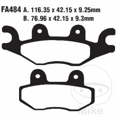 EBC Standard brake pads SCOOTER 732.01.56