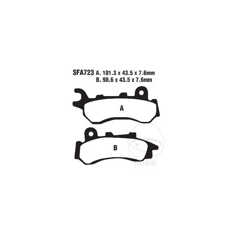 EBC carbon brake pads SCOOTER 732.01.63