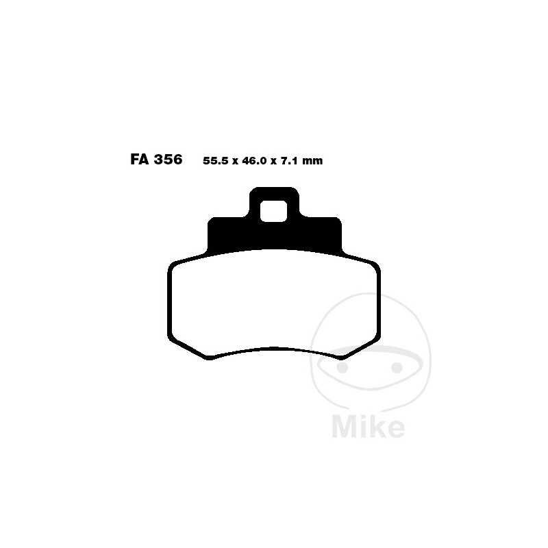 EBC Standard brake pads SCOOTER 732.08.49