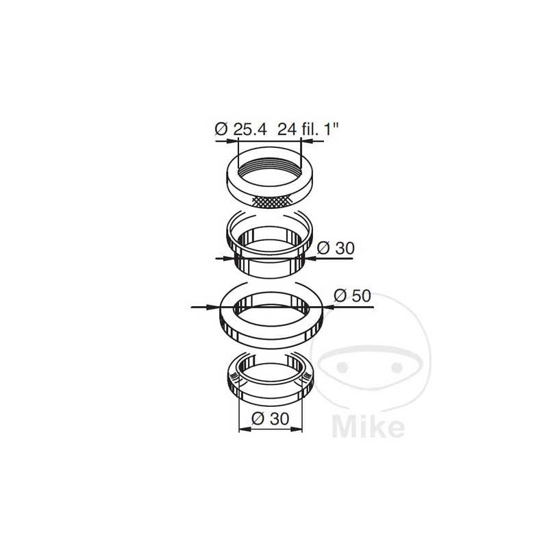 steering bearing kit 736.26.84