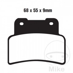 EBC Standard brake pads SCOOTER 737.00.29