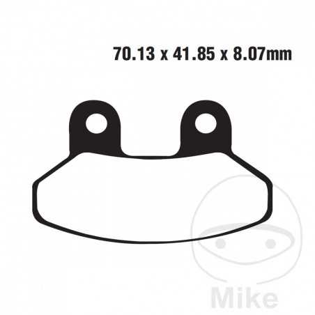 EBC carbon brake pads SCOOTER 737.00.36