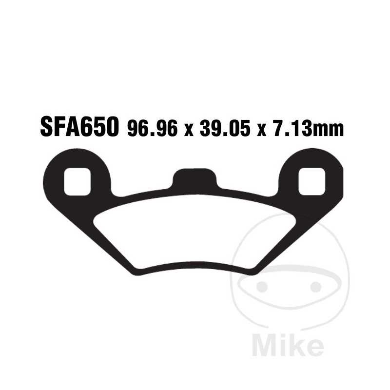 EBC carbon brake pads SCOOTER 737.00.65
