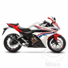 TECNIGAS SILENCER, EXHAUST NERO SLIP ON 782.07.83