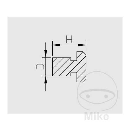 KAYABA Bleeder screw / damper 10X16 MM 773.05.95