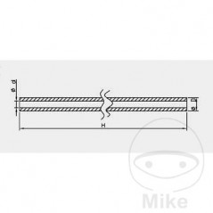 KAYABA Suspension fork tube 773.11.05