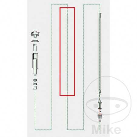 KAYABA Suspension fork tube 773.11.05