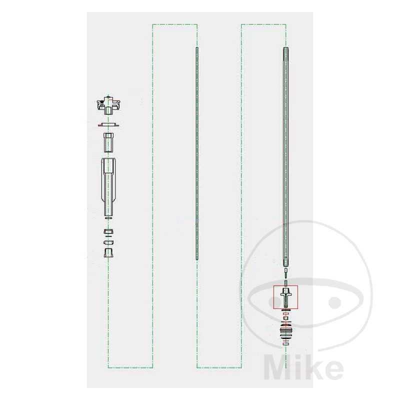 KAYABA Burbuja de amortiguador 773.11.10