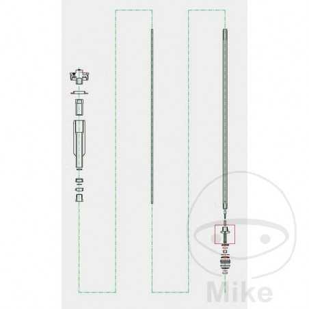 KAYABA Burbuja de amortiguador 773.11.10