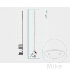 KAYABA Tornillo de seguridad base horquilla 6 MM M6 773.11.30