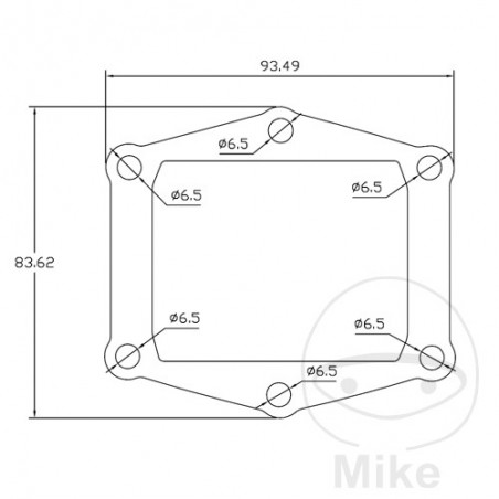 ATHENA admission intake board 54 X 69 0.5 MM 735.44.83
