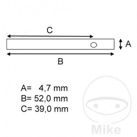 TOURMAX Set of brake pad pins 717.33.21