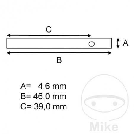 TOURMAX Set of brake pad pins 717.33.62