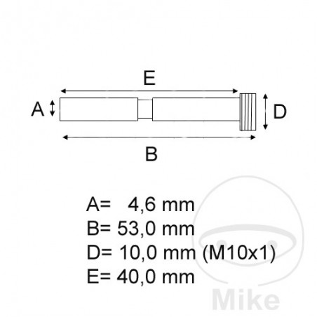 TOURMAX Set of brake pad pins 717.33.70