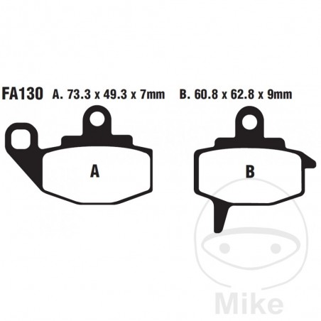 EBC Standard brake pads ALTN: 7871825 732.00.50