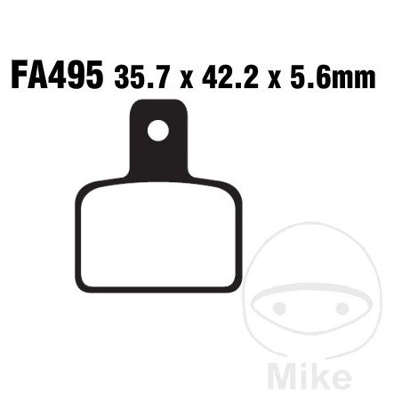 EBC Standard brake pads ALTN: 7870153 732.00.61