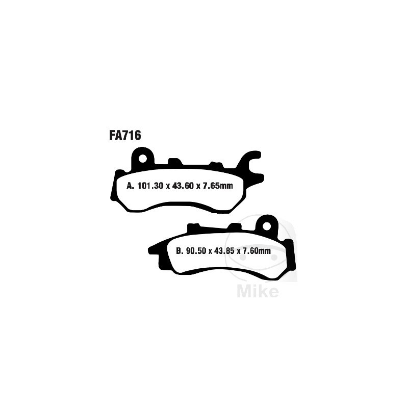 EBC Standard brake pads ALTN: 7870302 732.01.30
