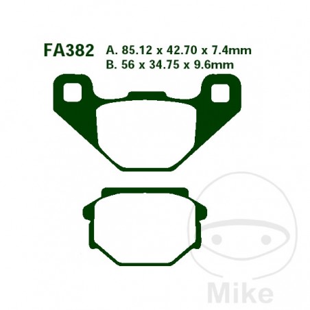 EBC Standard brake pads ALTN: 7870744 732.04.43