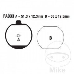 EBC Standard brake pads ALTN: 7871361/7870291 732.05.01