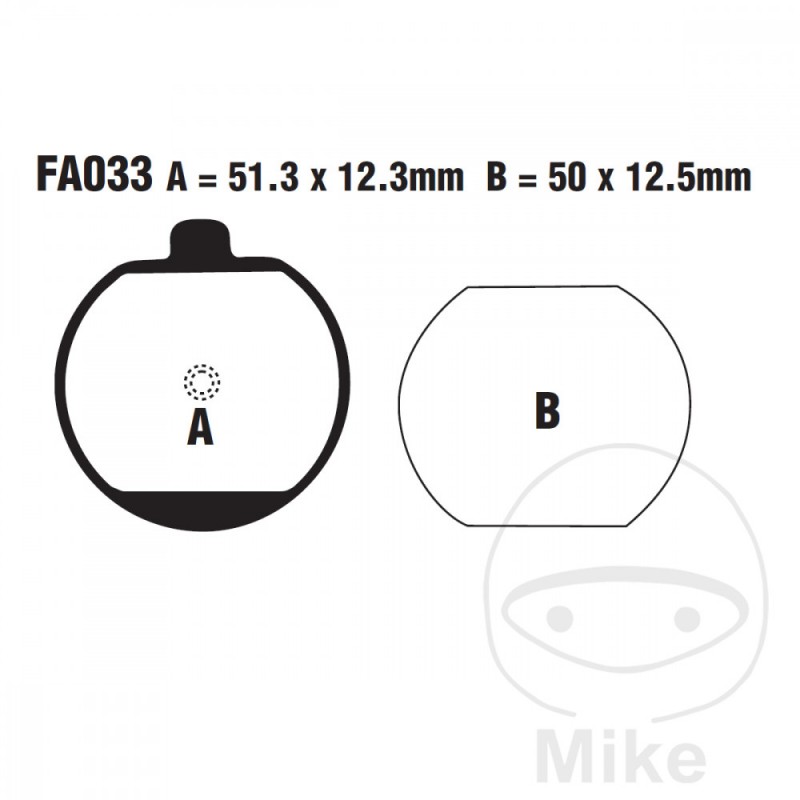 EBC Standard brake pads ALTN: 7871361/7870291 732.05.01