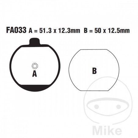 EBC Standard brake pads ALTN: 7871361/7870291 732.05.01