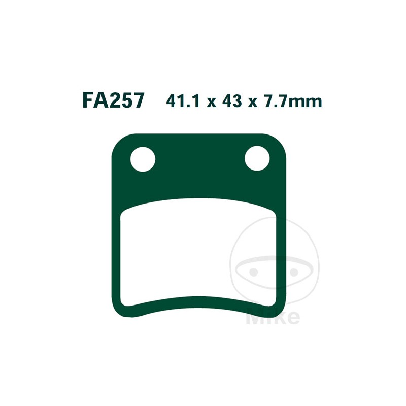 EBC Standard brake pads SCOOTER ALTN: 7872120/7870208 732.19.04
