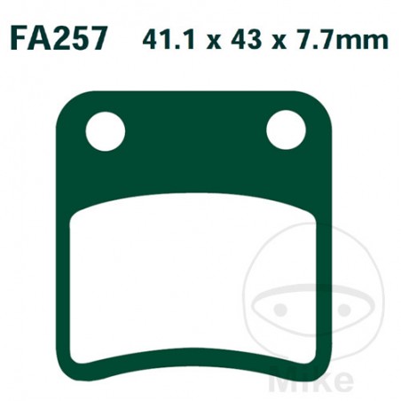 EBC Standard brake pads SCOOTER ALTN: 7872120/7870208 732.19.04