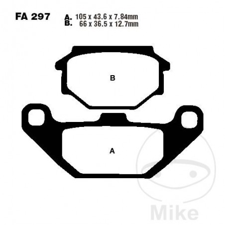 EBC Standard brake pads ALTN: 7873714 732.16.23