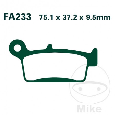 EBC Standard brake pads SCOOTER ALTN: 7872203 732.18.62