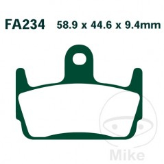 EBC Standard brake pads SCOOTER ALTN: 7873250/7870267 732.18.70