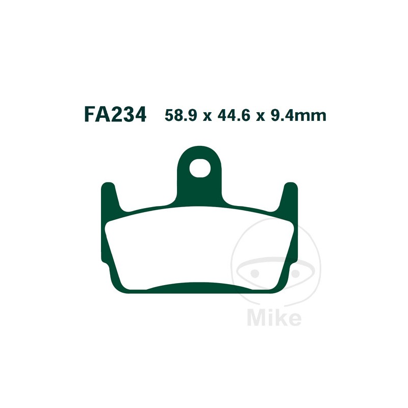 EBC Standard brake pads SCOOTER ALTN: 7873250/7870267 732.18.70